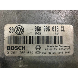 ECU MOTOR BOSCH M3.8.5 0261206076 VAG 06A906018CL