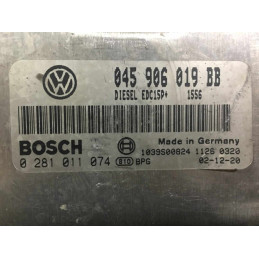 ECU MOTOR BOSCH EDC15P+22.4.2 0281011074 VAG 045906019BB