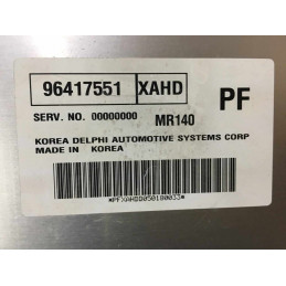 ECU MOTOR DELPHI MR140 CHEVROLET 96417551 XAHD