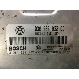 ECU MOTOR BOSCH ME7.5.10 0261207183 VAG 030906032CD