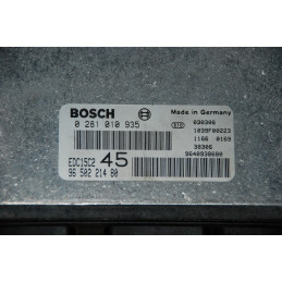 ECU BOSCH EDC15C2-11.1 0281010935 PEUGEOT 307 I 2.0 HDI 66KW 90CV RHY 9650221480 - CON INMOVILIZADOR ANULADO (INMO / IMMO OFF)