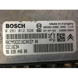 ECU MOTOR BOSCH EDC16C34-4.11 0281012620 PSA 9663944680