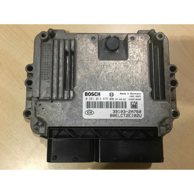 ECU MOTOR BOSCH EDC16C39-5.41 0281013875 KIA 39103-2A760