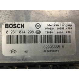 ECU MOTOR BOSCH EDC16CP33-6.1 0281014208 RENAULT 8200752059 8200666516