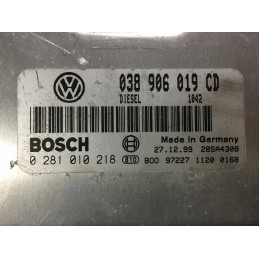 ECU MOTOR BOSCH EDC15P+22.3.1 0281010218 VAG 038906019CD