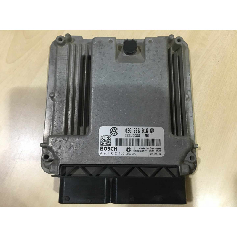 ENGINE ECU BOSCH EDC16U1-5.41 0281012168 VAG 03G906016GP