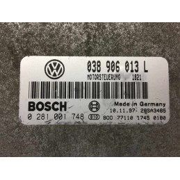 ECU MOTOR BOSCH EDC15V-5.1 0281001748 VAG 038906013L