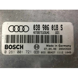 ECU MOTOR BOSCH EDC15V-5.29 0281001721 VAG 038906018S