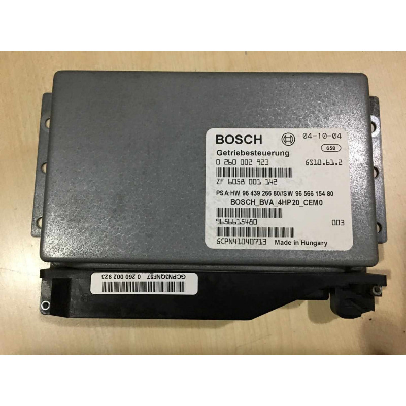 ECU CAJA CAMBIOS BOSCH 0260002923 PSA 9643926680