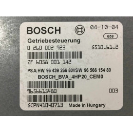 GEAR BOX ECU BOSCH 0260002923 PSA 9643926680