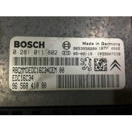 ECU MOTOR BOSCH EDC16C34-2.10 0281011802 PSA 9656841080