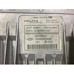 ECU MOTOR DELPHI DDCR R0410C066A RENAULT 8200303619 