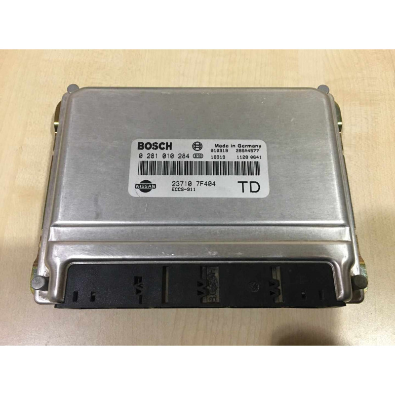 ENGINE ECU BOSCH EDC15V+1-5.1 0281010284 NISSAN 237107F404 ENGINE ECU BOSCH EDC15V+1-5.1 0281010284 NISSAN 237107F404