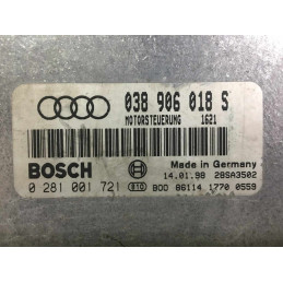 ECU MOTOR BOSCH EDC15V-5.29 0281001721 VAG 038906018S