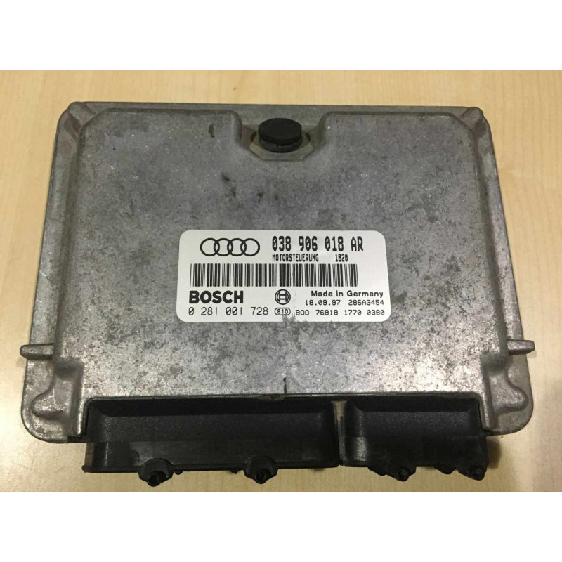 ECU MOTOR BOSCH EDC15V-5.36 0281001728 VAG 038906018AR