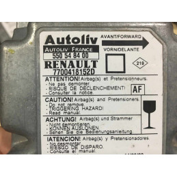 AIRBAG ECU AUTOLIV 550548400 RENAULT 7700418152D AF