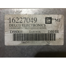 ECU MOTOR DELCO DELPHI 16227049 OPEL DBHR