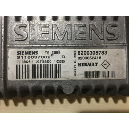 GEAR BOX ECU SIEMENS TA2000 S118037002D RENAULT 8200305783 8200052418