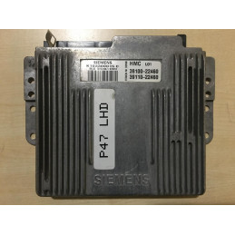 ENGINE ECU SIEMENS FENIX 5 K103300015C HYUNDAI 39100-22460 39110-22460