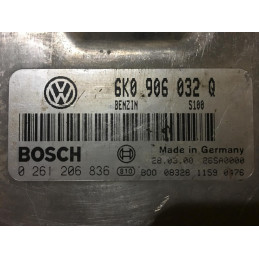 ECU MOTOR BOSCH ME7.5.10 0261206836 VAG 6K0906032Q