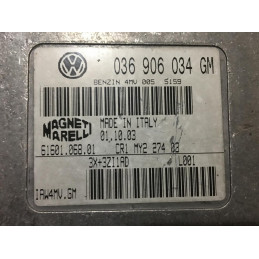 ECU MOTOR MAGNETI MARELLI IAW 4MV.GM 6160106801 VAG 036906034GM