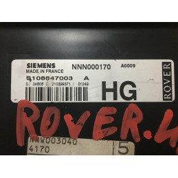 ECU MOTOR SIEMENS S108847003A ROVER NNN000170 HG