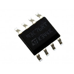 EEPROM MEMORY ST M93C76-RMN3TP/K 8Kbits SOIC8