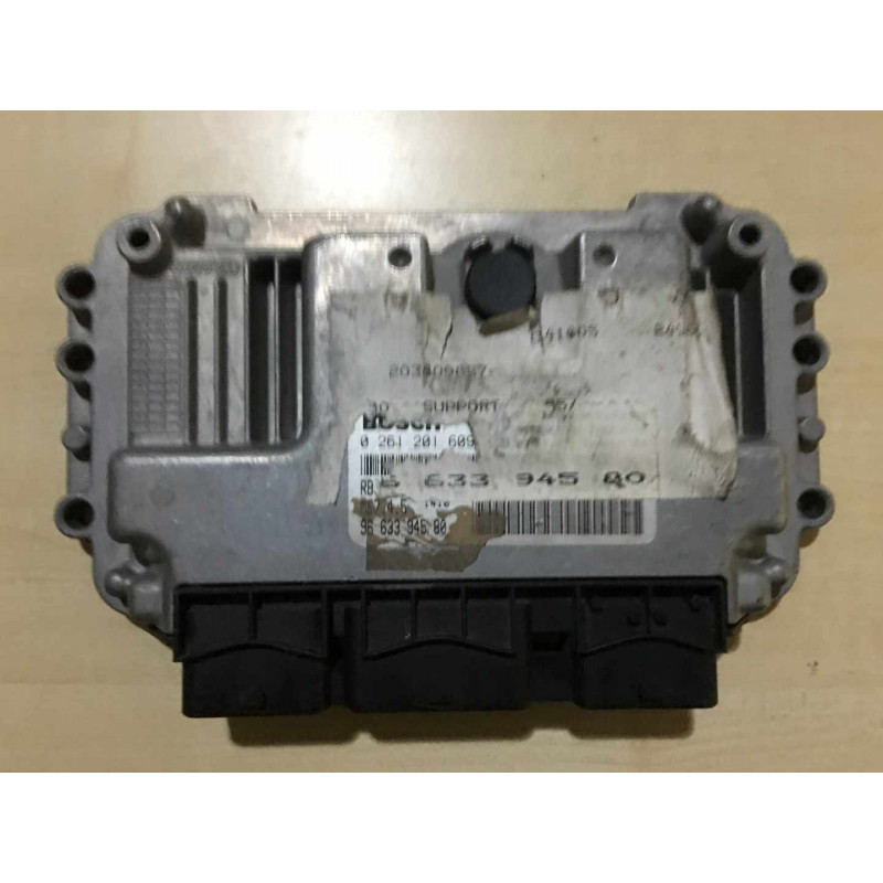 ECU MOTOR BOSCH ME7.4.5 0261201609 PSA 9663394580