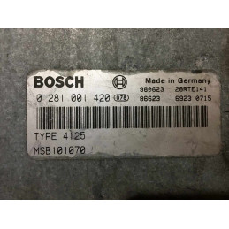 ECU MOTOR BOSCH EDC1.3.1 MSA11-10.24 0281001420 LAND ROVER MSB101070