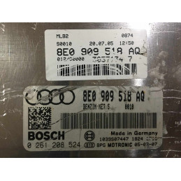 ECU MOTOR BOSCH ME7.5 0261208524 VAG 8E0909518AQ