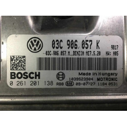 ECU MOTOR BOSCH ME7.5.20 0261201138 VAG 03C906057K