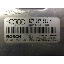 ECU MOTOR BOSCH ME7.1.1 0261207766 VAG 4Z7907551N