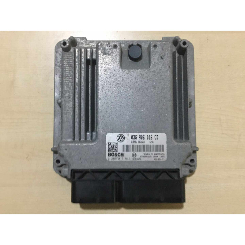 ECU MOTOR BOSCH EDC16U1-5.41 0281011945 VAG 03G906016CD