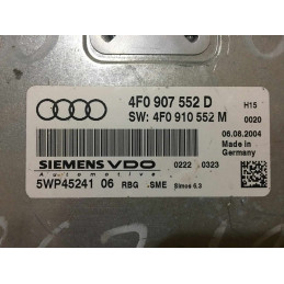 ECU MOTOR SIEMENS VDO SIMOS 6.3 5WP4524106 VAG 4F0907552D