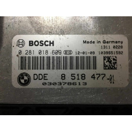 ECU MOTOR BOSCH EDC17C50-3.58 0281018609 BMW 8518477