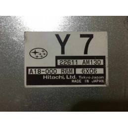 ECU MOTOR HITACHI A18-000R6M SUBARU 22611AM130