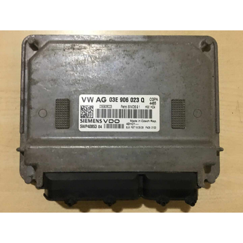 ECU MOTOR SIEMENS VDO SIMOS 9.1 5WP4085304 VAG 03E906023Q