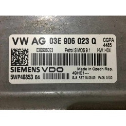 ECU MOTOR SIEMENS VDO SIMOS 9.1 5WP4085304 VAG 03E906023Q