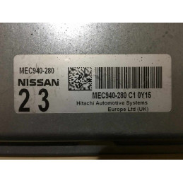 ECU MOTOR HITACHI MEC940-280 NISSAN MEC930-320 C1 0Y15