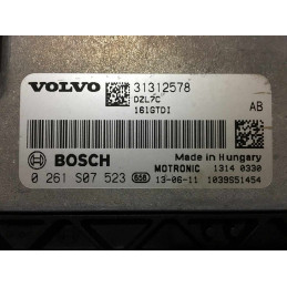 ECU MOTOR BOSCH MED17.0 0261S07523 VOLVO 31312578