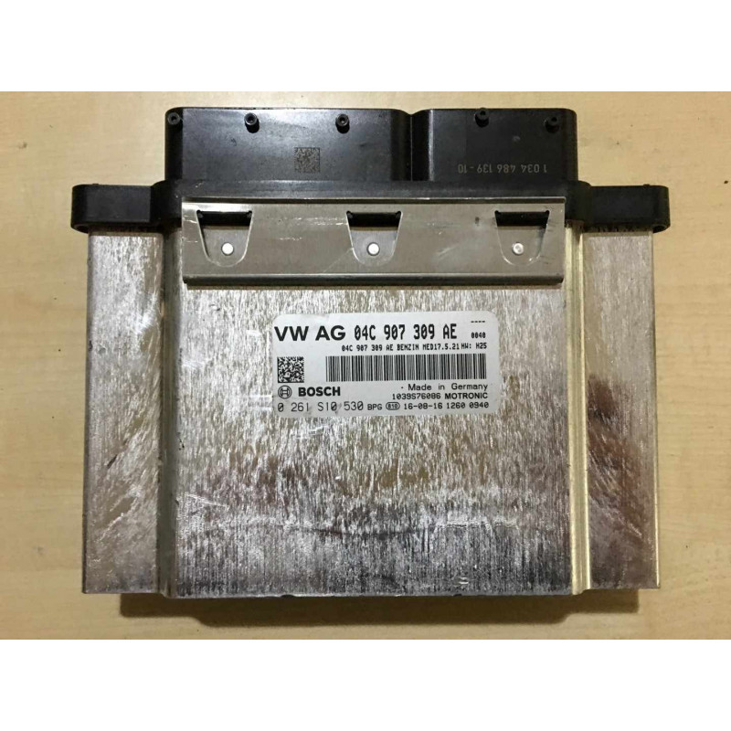 ECU MOTOR BOSCH MED17.5.21 0261S10530 VAG 04E907309AE