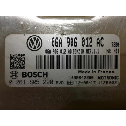 ECU MOTOR BOSCH ME7.1.1 0261S05220 VAG 06A906012AC