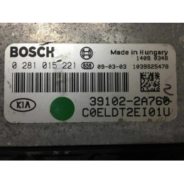 ECU MOTOR BOSCH EDC16C39-5.41 0281015221 KIA 39102-2A762