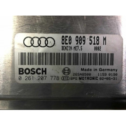 ECU MOTOR BOSCH ME7.5 0261207778 VAG 8E0909518M