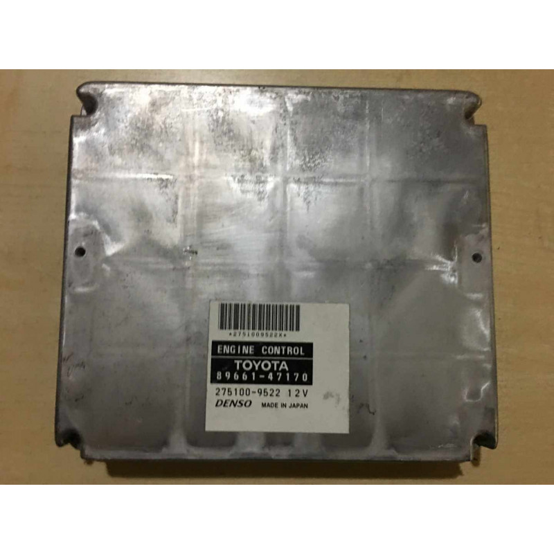ECU MOTOR DENSO MB275100-9522 TOYOTA 89661-47170 ECU MOTOR DENSO MB275100-9522 TOYOTA 89661-47170