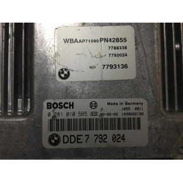 ECU MOTOR BOSCH EDC16C1-3.1 0281010565 BMW 7792024