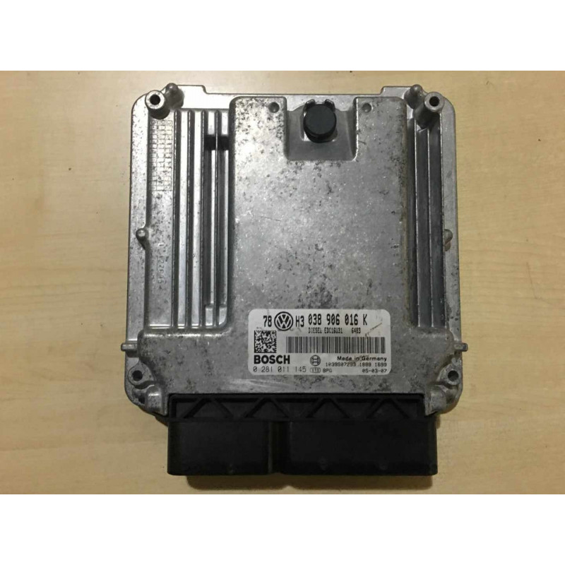 ECU MOTOR BOSCH EDC16U31-4.47 0281011145 VAG 038906016K