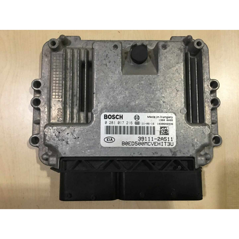 ECU MOTOR BOSCH EDC17C08-5.23 0281017216 KIA 39111-2A511