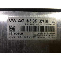 ECU MOTOR BOSCH MED17.5.25 0261S09531 VAG 04E907309AF