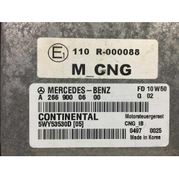 ECU GAS CONTINENTAL 5WY53530D MERCEDES A2669000600